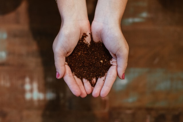 compost after the hot composting process