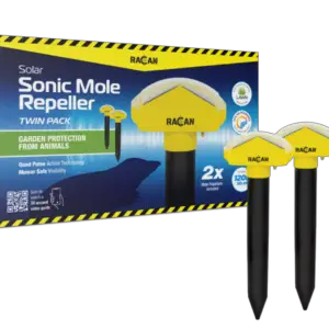 Racan Solar Sonic Mole Repeller Twin Pack