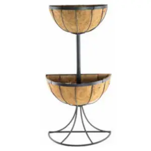 SPECIAL DEAL - Fountain Two Tier Wall Planter (72cm Tall)