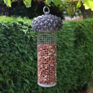 SPECIAL DEAL - Acorn Design Nut Feeder Grey